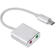 USB Type-C External Sound Card Adapter - 1