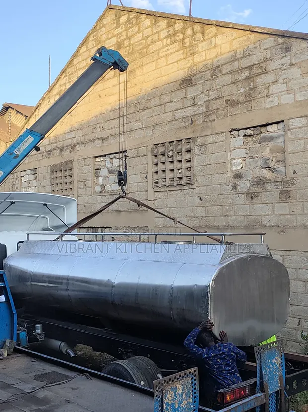 10,000 Litres Stainless Steel Milk Tank - 1