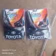 4pcs Toyota Universal Rubber Mudflaps with Toyota Logo - 1