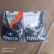 4pcs Toyota Universal Rubber Mudflaps with Toyota Logo - 2