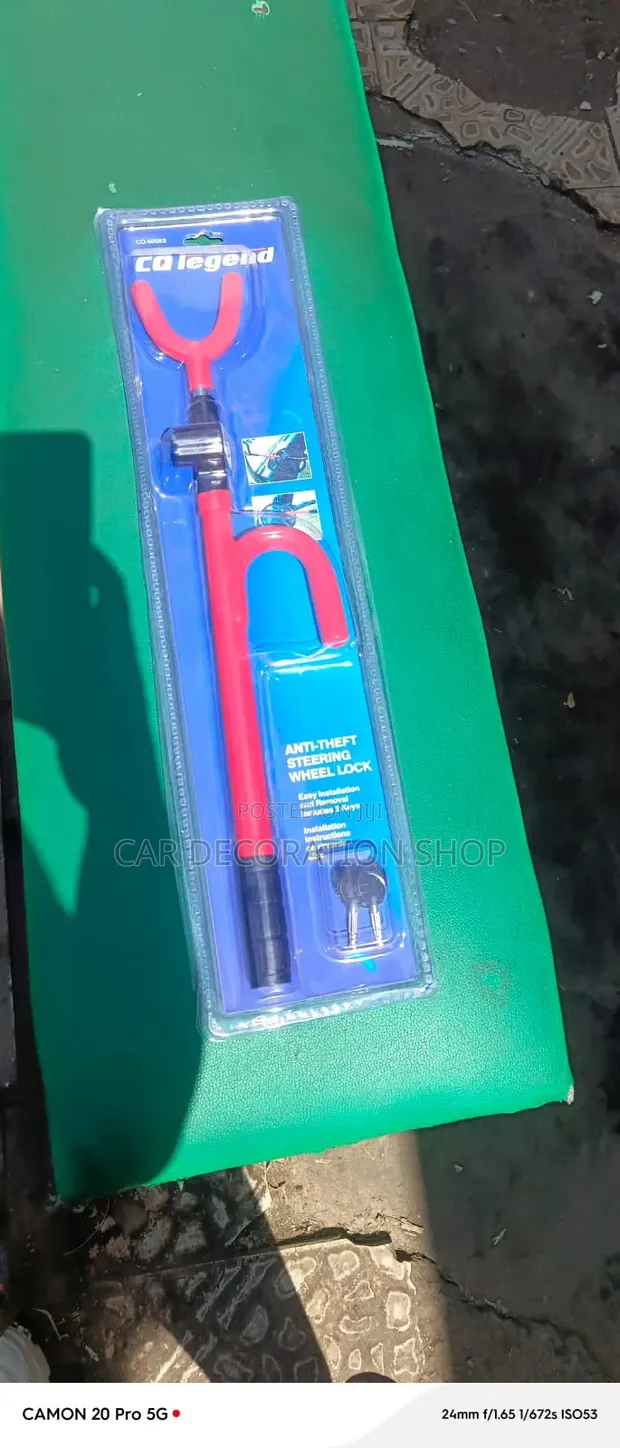 Antitheft Mechanical Steering Wheel Lock - 1