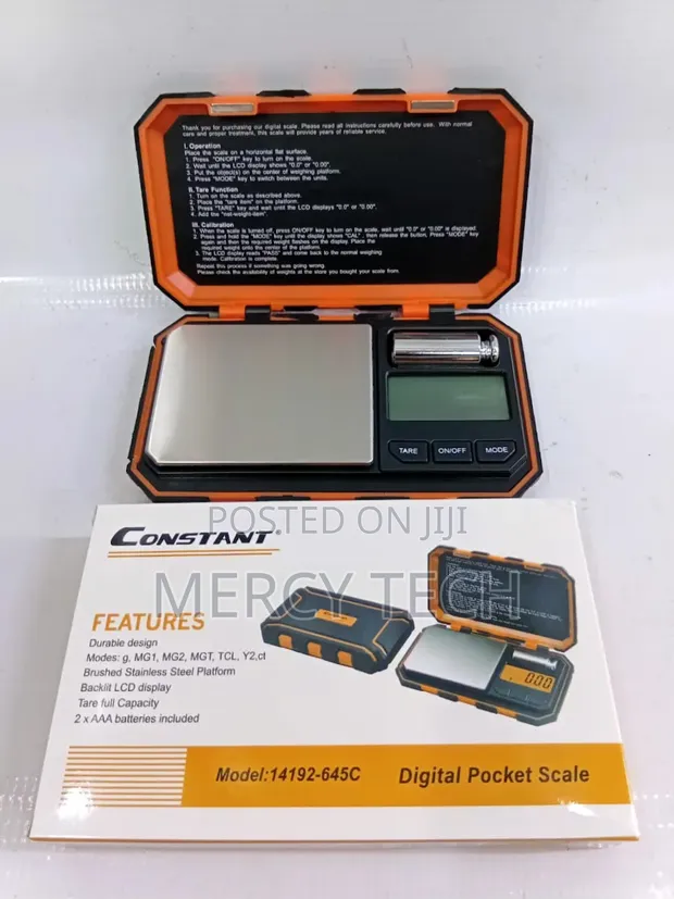 Constant Pocket Scale (300g, 0.01g Precision) - 1
