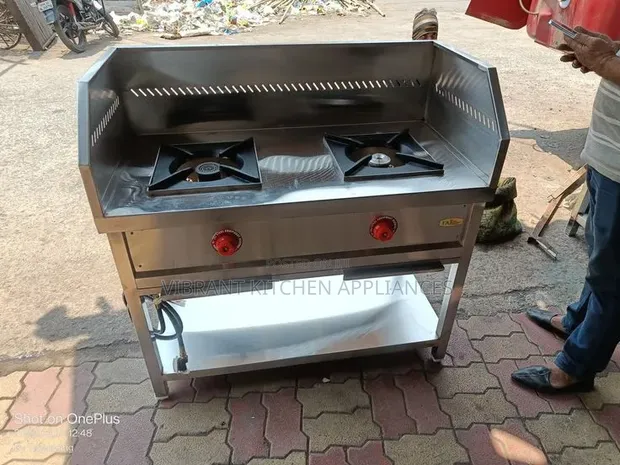 2-Burner Commercial Cooker - 1