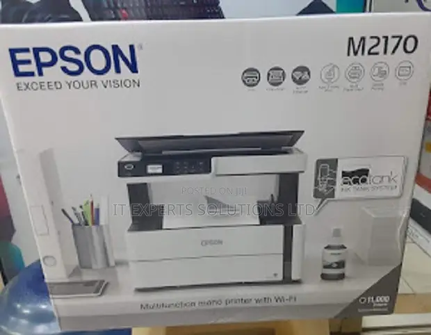Epson M2170 Monochrome All-in-One Wireless Printer - 1