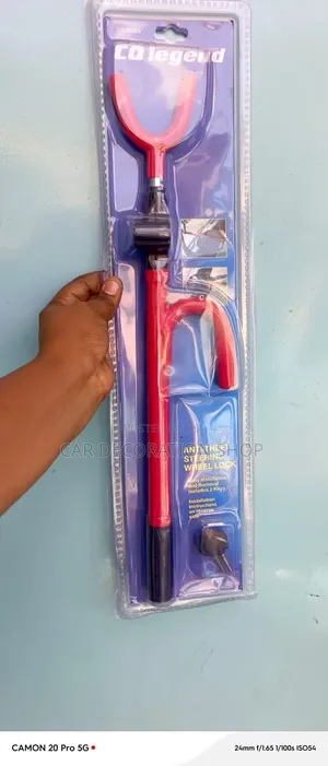Steering Wheel Lock - Hardened Steel