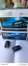 Complete Universal Car Alarm System with Control Units - 1