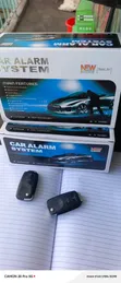 Complete Universal Car Alarm System with Control Units - 2