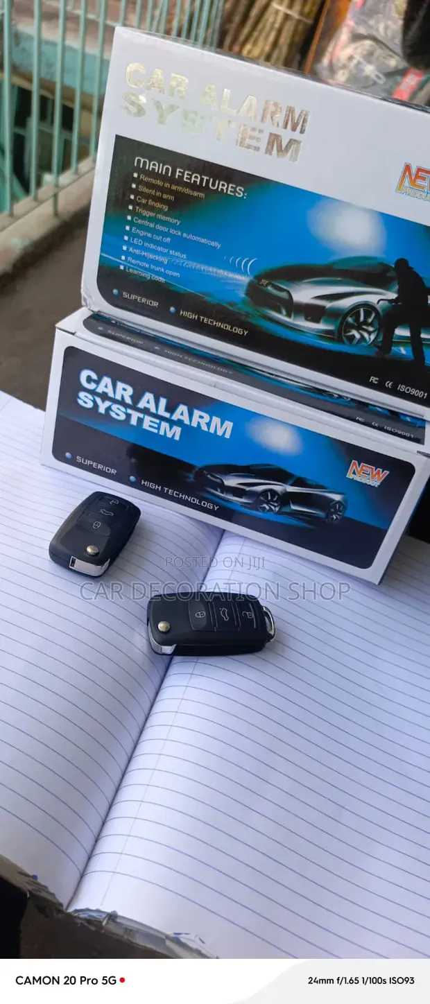 Car Alarm System with Car Finder Function - 1