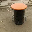 Luxury Round Bar Drum Table - 1