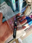 Suzuki Key Chain with Gunmetal Clip & White Brand Logo - 1