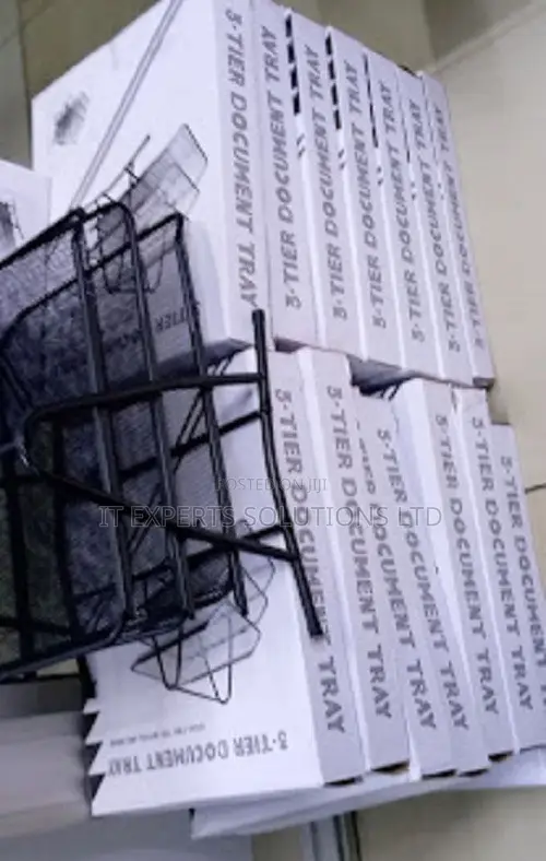 2/3 Tier Mesh Document Tray - 1