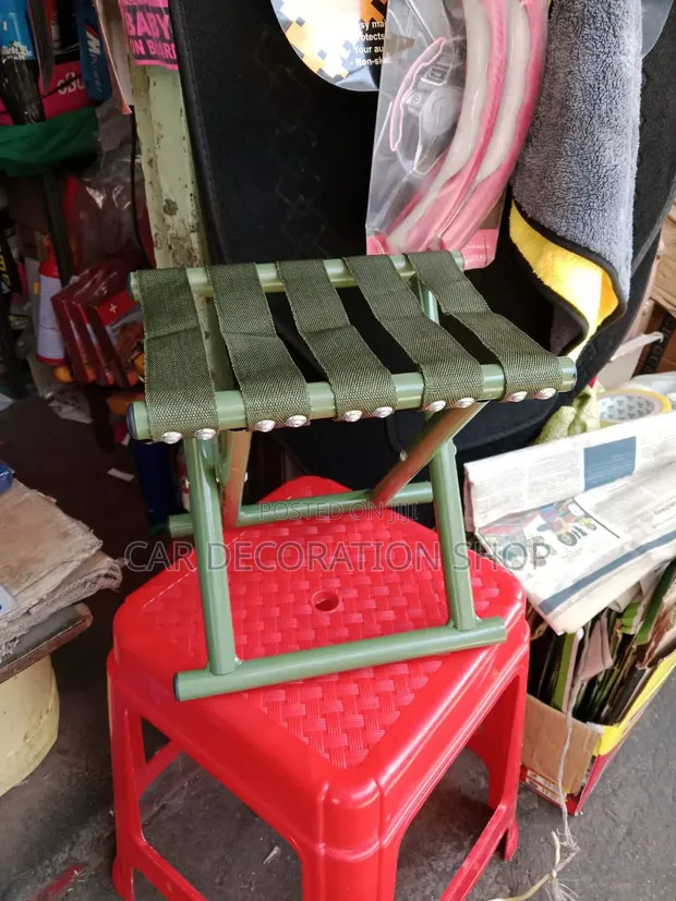 Lightweight Collapsible Outdoor Camping Mini Stool - 1