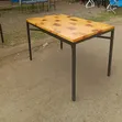 Rustic Wooden Dining Table / Restaurant Table - 2