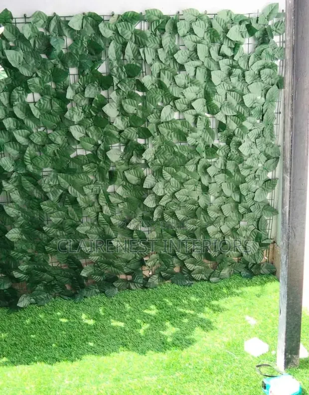 Artificial Green Privacy Fence Roll - 1