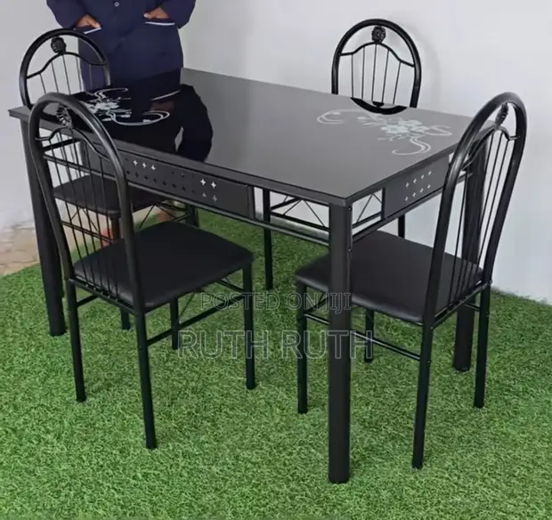 Executive 4 Seater Dining Table Set - 1