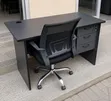 Boss Office Products Executive Desk and Mesh Chair Set - 2