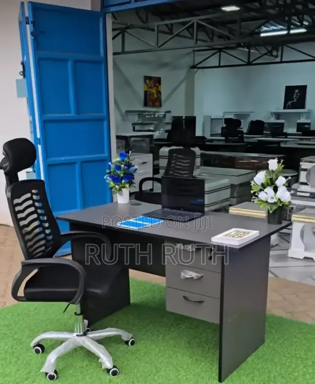 Brand New Office Desk and Chair Set - 1