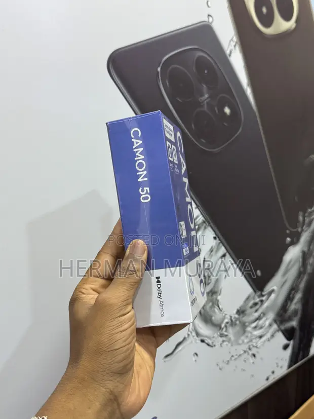 New Tecno Camon 50 256GB Black - 1