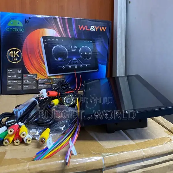 9-Inch Android Head Unit with Reverse Camera (4GB/64GB) - 1