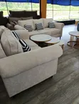 3-Seater and 2-Seater Cream Sofa Set - 2