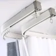 Affordable Bendable Curtain Rails - White - 2