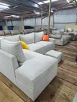 5-Seater Corner Sofa with Ottoman - Brand New - 1