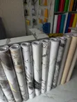 UV Marble Stickers - Waterproof Self-Adhesive Wall Sheet - 1