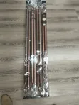 Adjustable Curtain Rods - Black & Bronze - 2