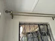 Stylish Black Powder-Coated Curtain Rods - 1