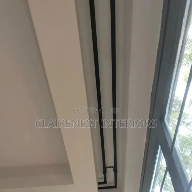 Elegant Powder-Coated Curtain Rods - Nairobi - 1
