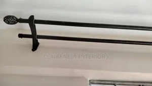 Powder-Coated Curtain Rods - Jua Kali