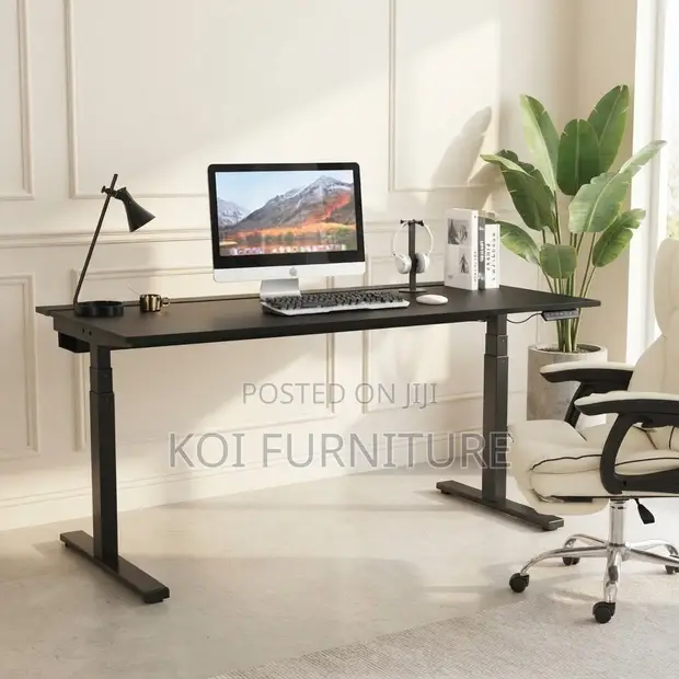 Modern Electric Height-Adjustable Standing Office Desk - 1