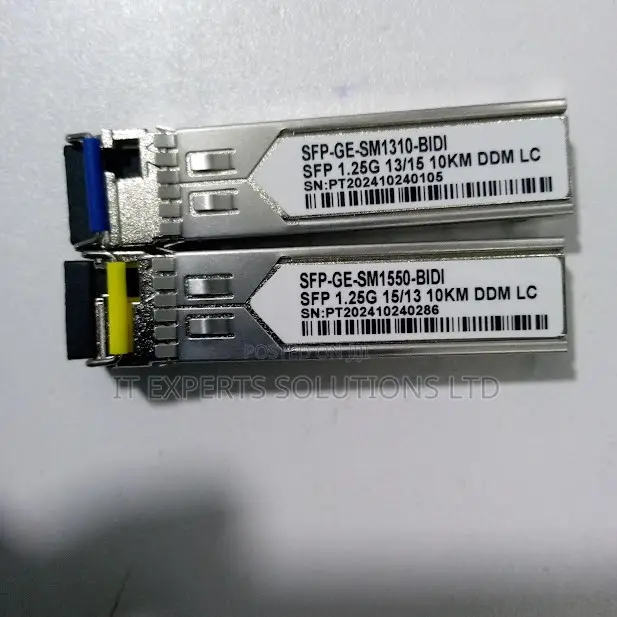 1.25Gbps SFP Transceiver, 10km Singlemode, 1310nm - 1