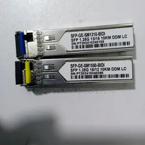1.25Gbps SFP Transceiver, 10km Singlemode, 1310nm
