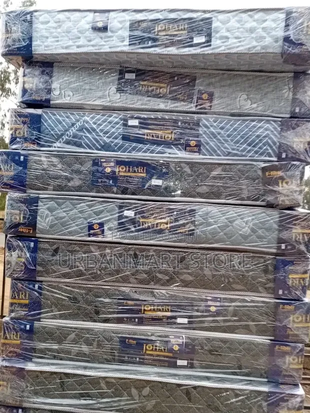 Brand New Johari High Density Fibre Mattress 4x6, 8 Inch - 1