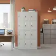 12-Drawer Steel Office Cabinet - 1