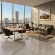 Modern 5-Seater Office Reception Sofa Set - 2