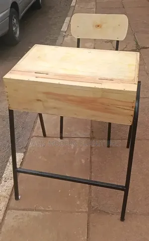 Single Student Desk with Chair - Brand New