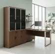 Three-Door Office Cabinet with Key Lock - 2