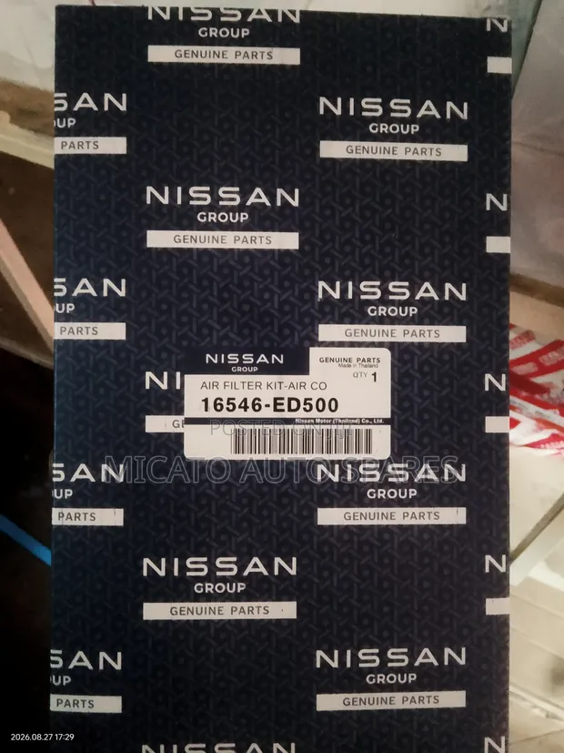 Genuine Nissan Air Filter 16546-ED500 - 1