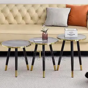 Black Marble Designer Coffee Table