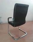 Executive Visitors Chair - Black PU Leather - 2