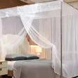 Brand New 5x6 Bed Mosquito Net with Four-Stand Frame - 1