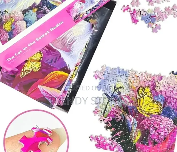 The Cat in the Secret Realm 1000 Piece Jigsaw Puzzle - 1