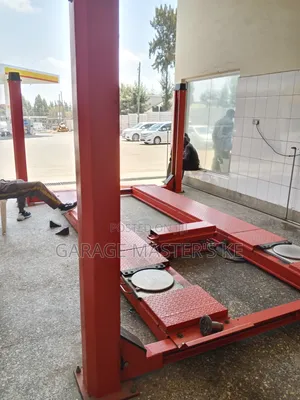 4-Post Vehicle Lift - Heavy-Duty Garage Equipment