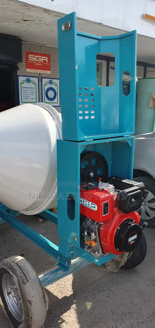 New AICO 500L Concrete Mixer - 1