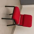 Red Padded Upholstered Church & Conference Chair - 5