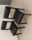 Boss Office Products Black Leather Visitor Chair - 5