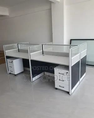 Office Desk 4-Way Workstations