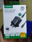 UGREEN Zapix Series 25W GaN Fast Charger Set (UK Plug) - 5